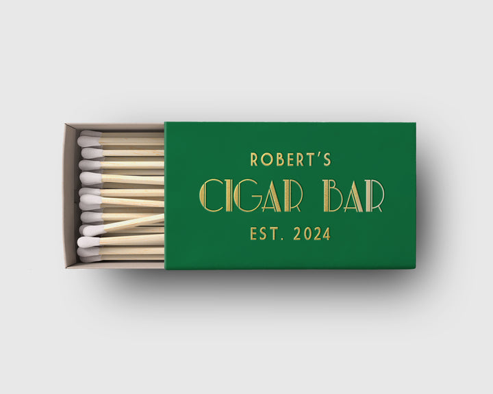 Gatsby Matchbox Favor