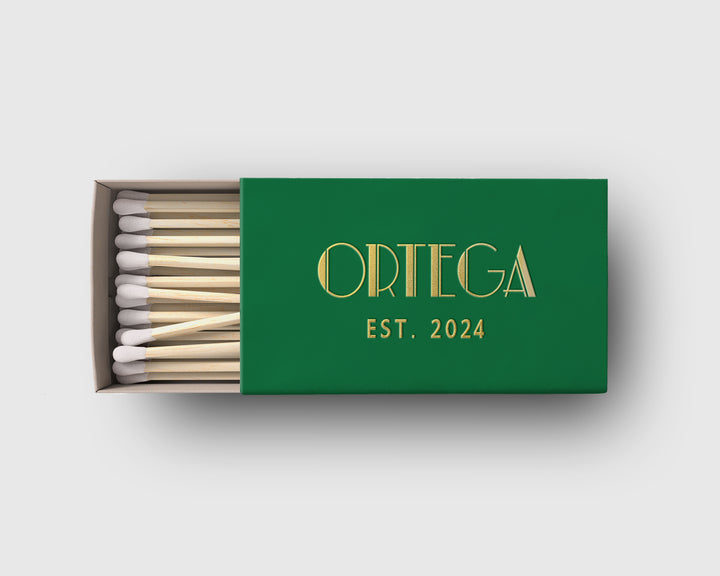 Gatsby Matchbox Favor