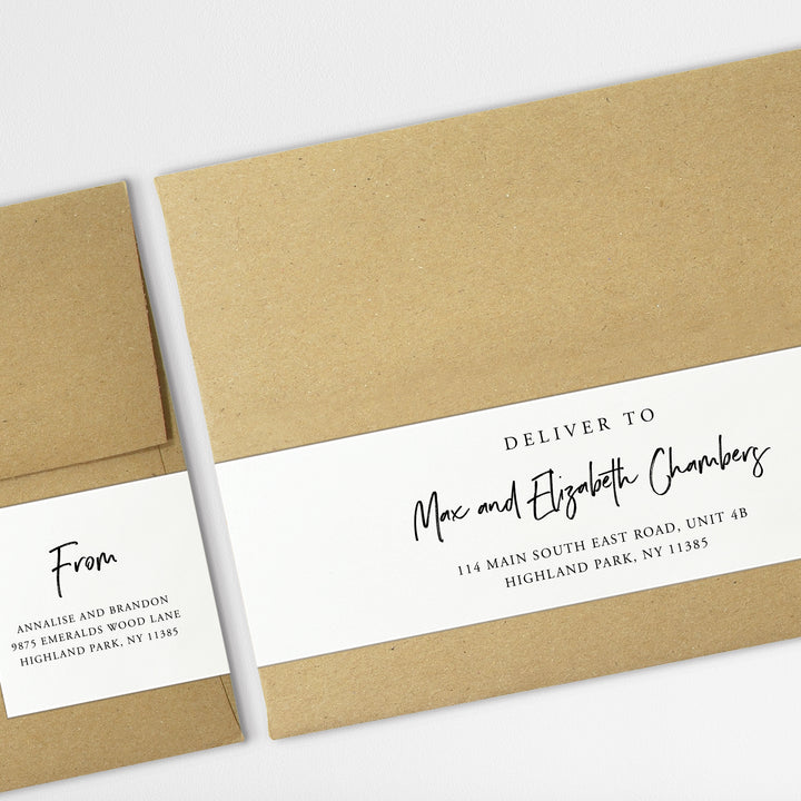 Wild Spirit Wrap Around Labels