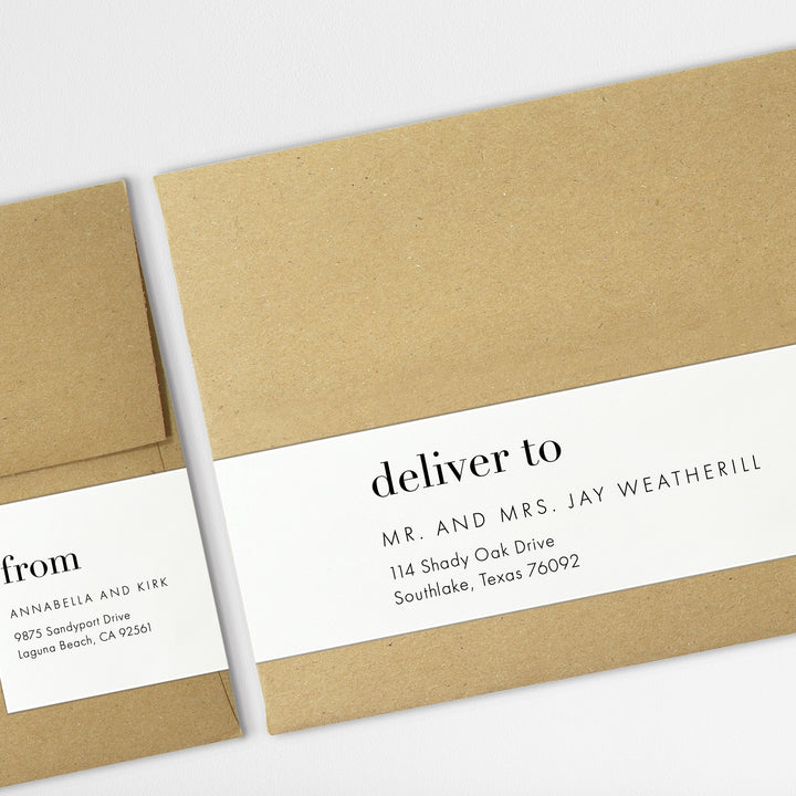 Mad Love Wrap Around Labels