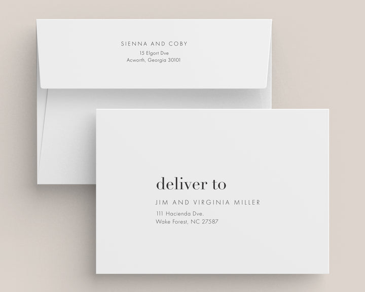 Mad Love Wedding Invitation Suite