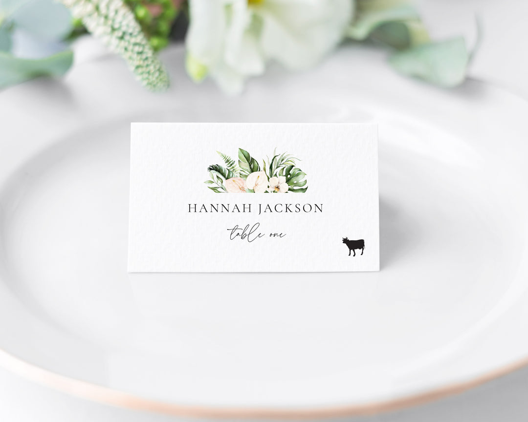 Key West Place Cards