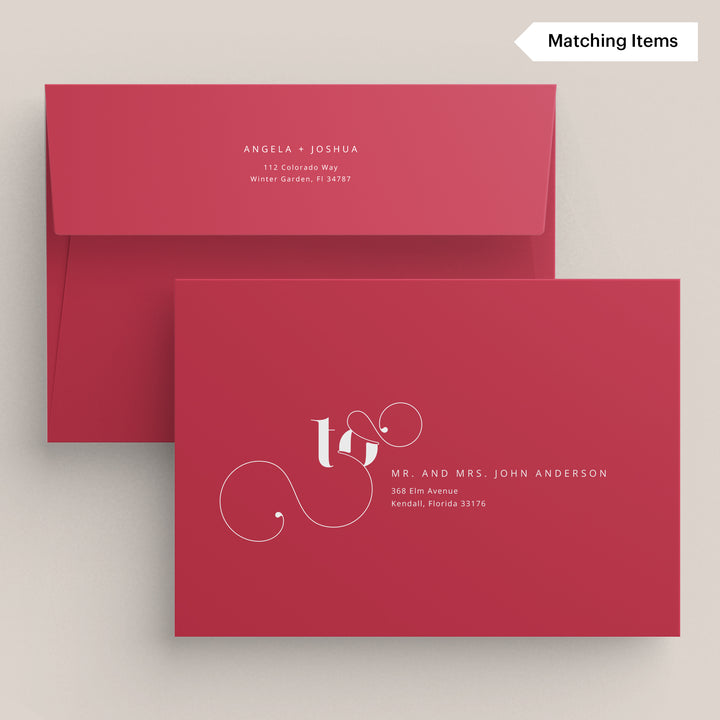 Amore Wedding Invitation Suite