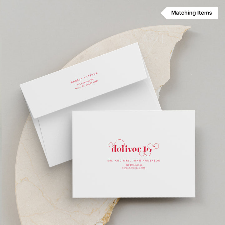 Amore Wedding Invitation Suite