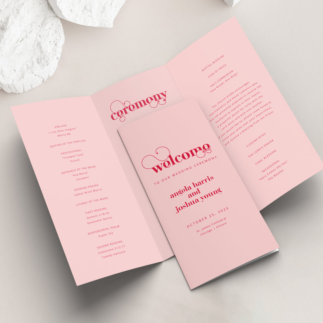 Amore Tri Fold Program