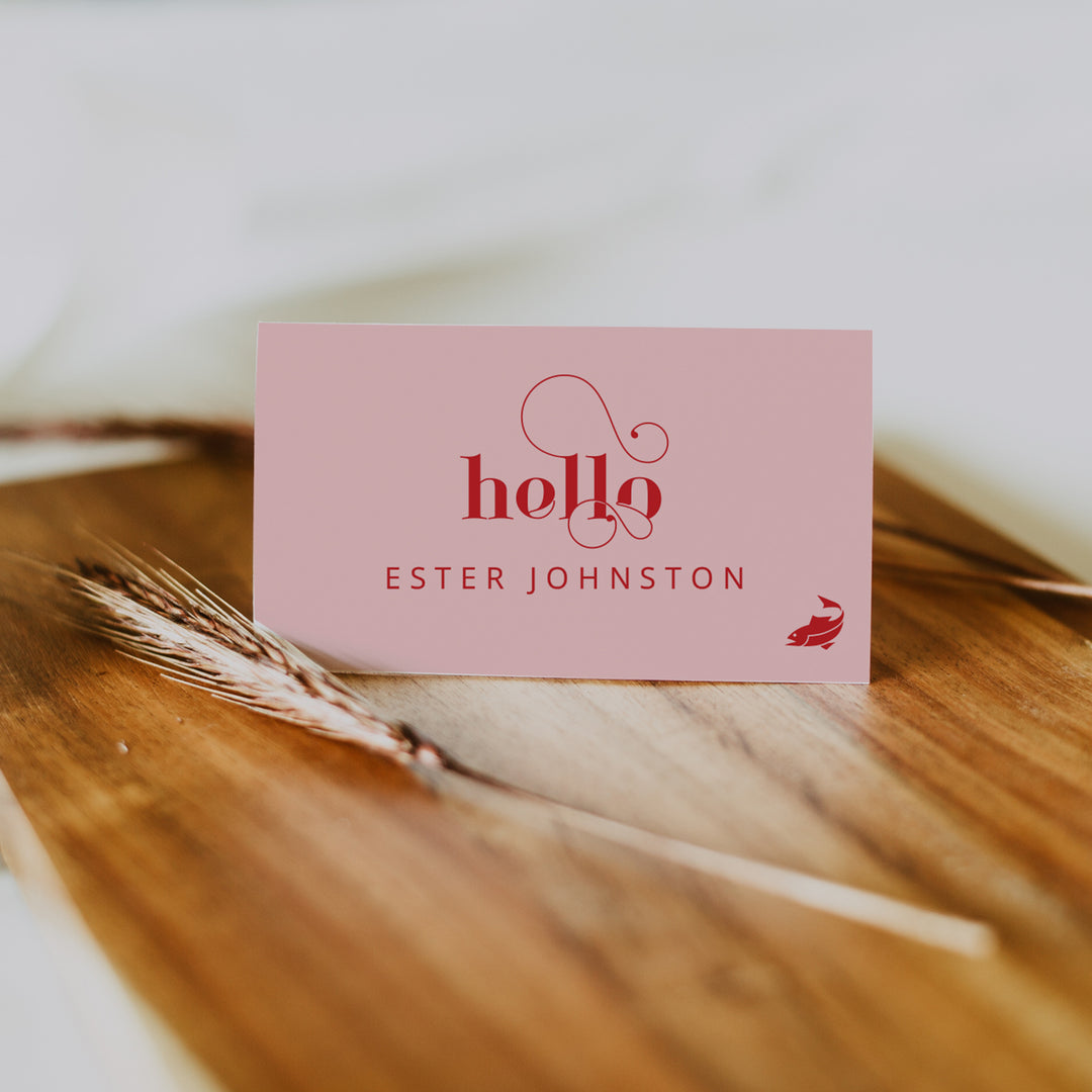 Amore Place Cards
