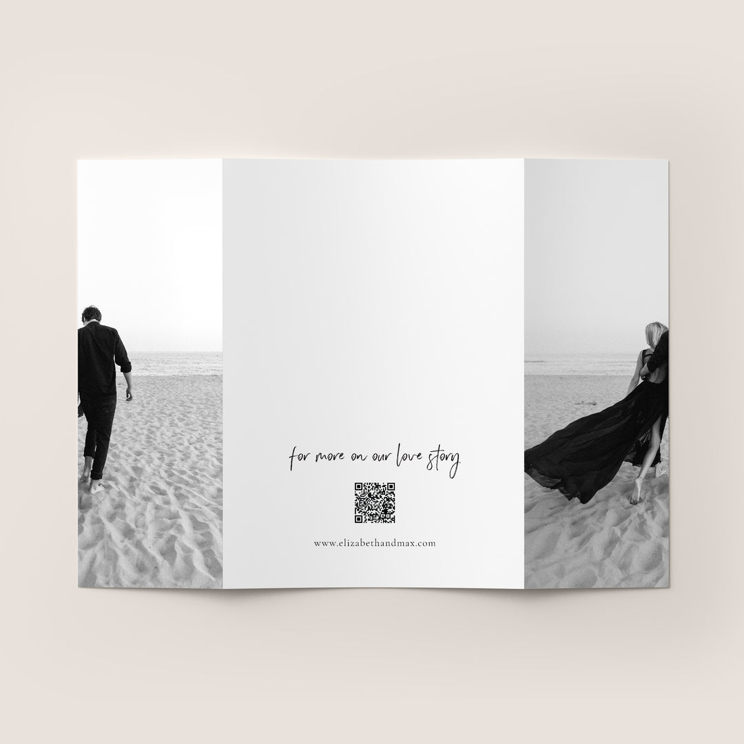 Wild Spirit Gatefold Wedding Invitation