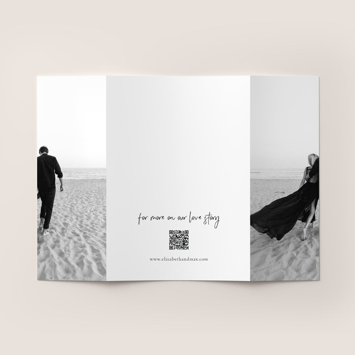 Wild Spirit Gatefold Wedding Invitation
