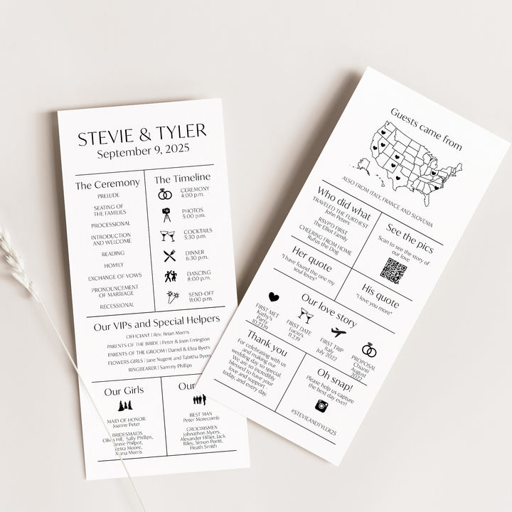 Contemporary Chic Infographic Program