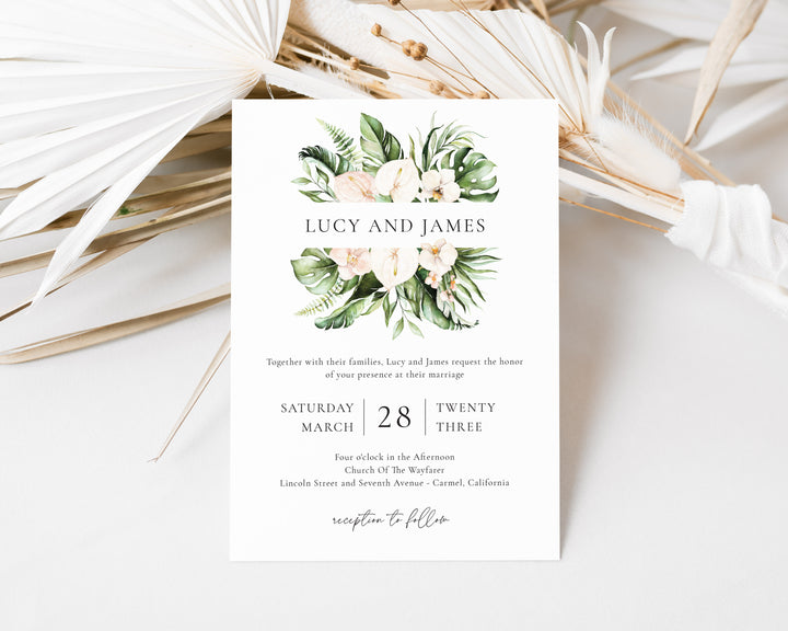 Key West Wedding Invitation Suite