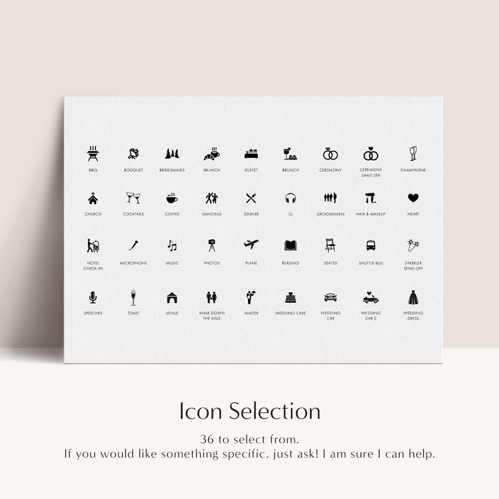 Classic Minimalist Gatefold Wedding Invitation