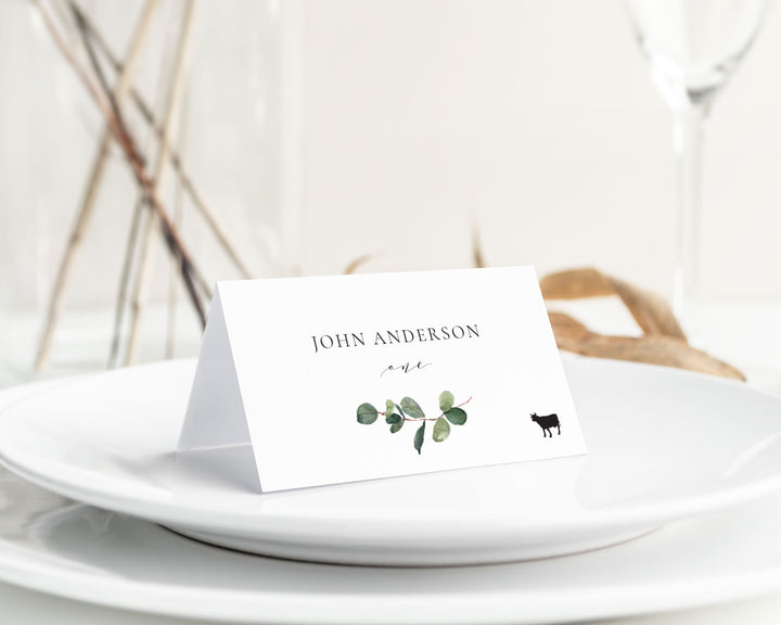 Eucalyptus Place Cards
