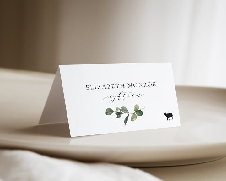 Eucalyptus Place Cards