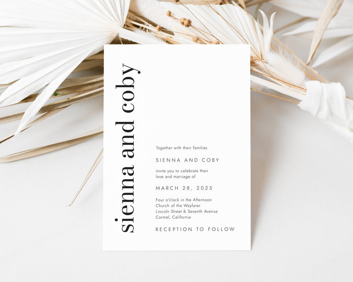 Mad Love Wedding Invitation Suite