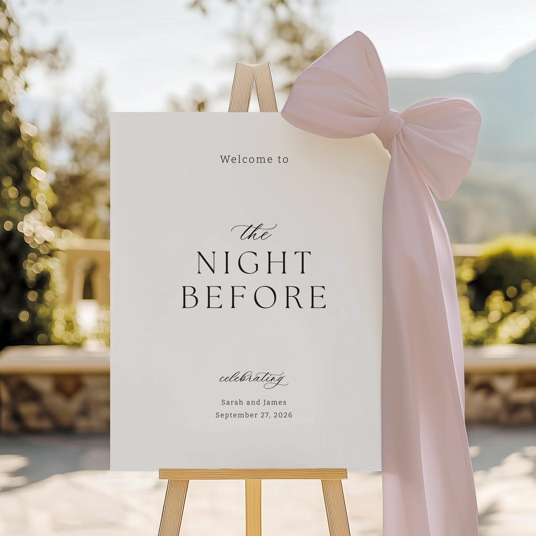 True Romance The Night Before Sign