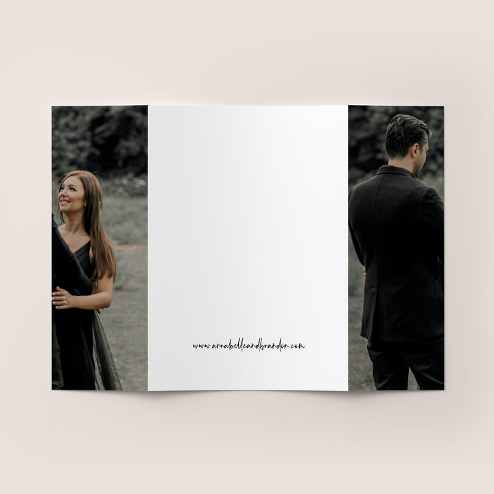 Mad Love Gatefold Wedding Invitation