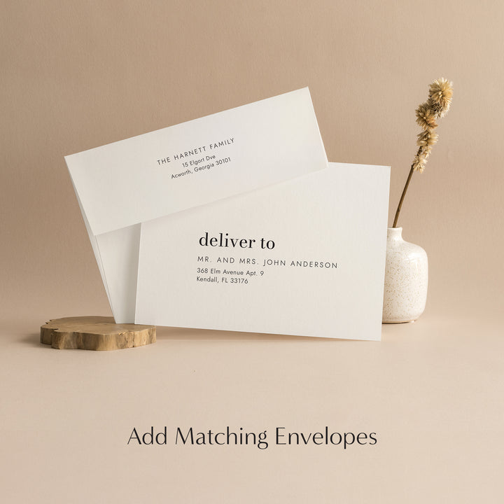 Mad Love Gatefold Wedding Invitation