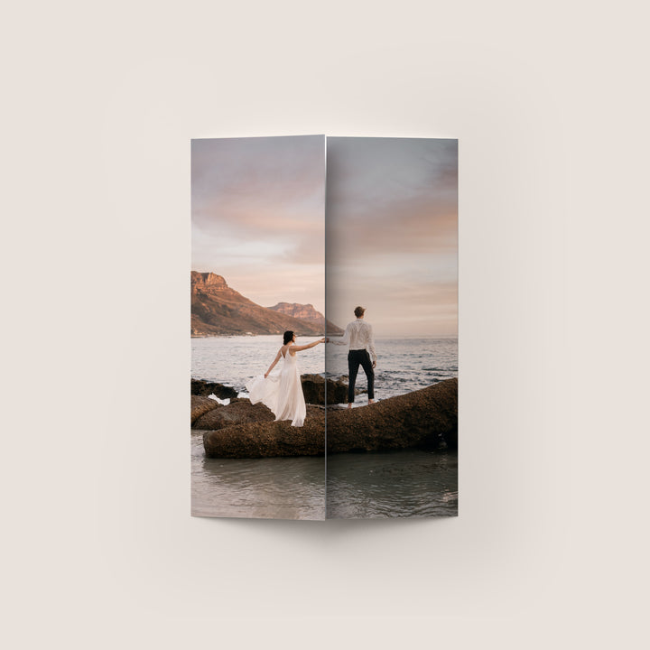 Key West Gatefold Wedding Invitation