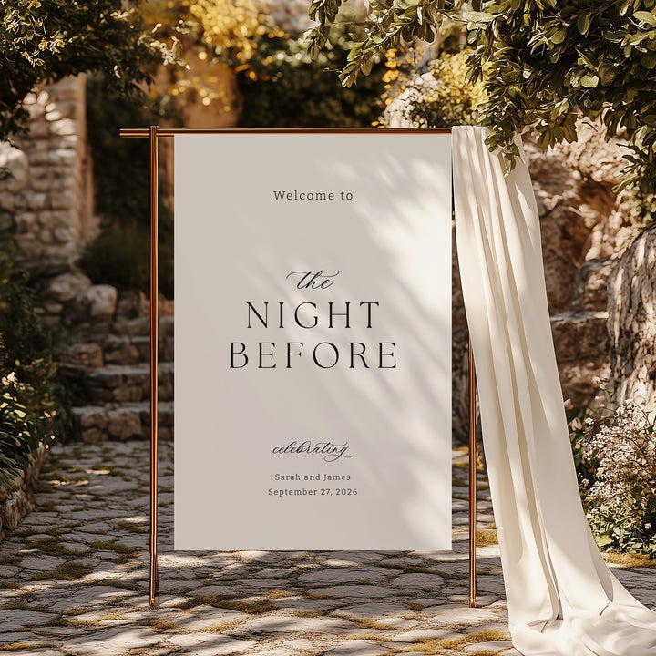 True Romance The Night Before Sign