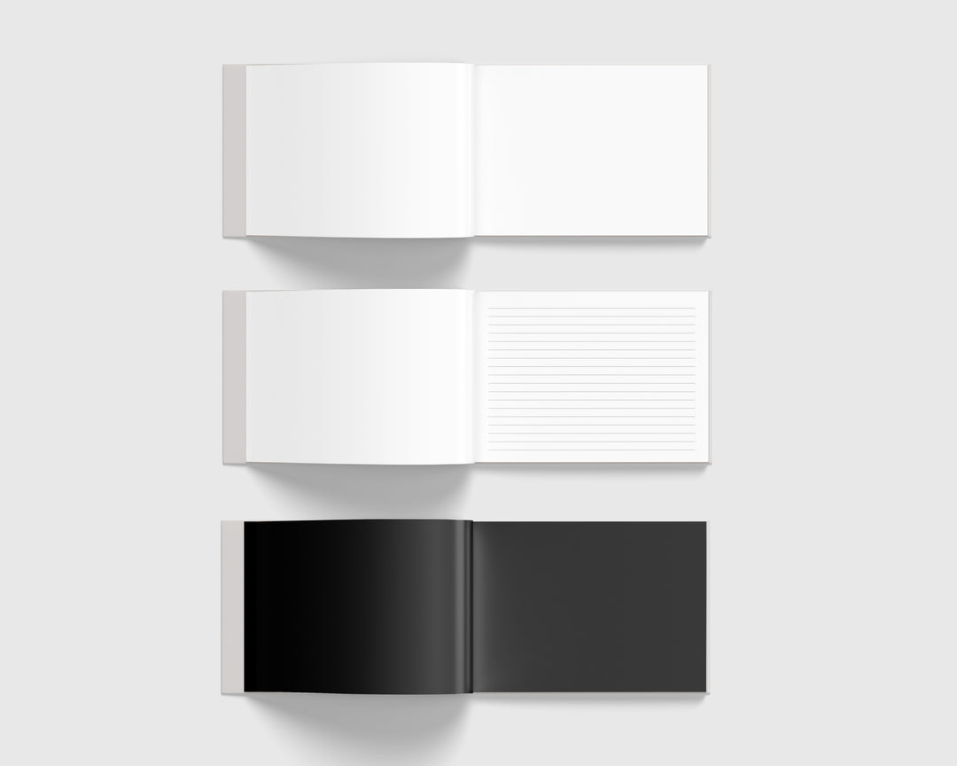Monogram Guest Book - The Modern Initials Collection
