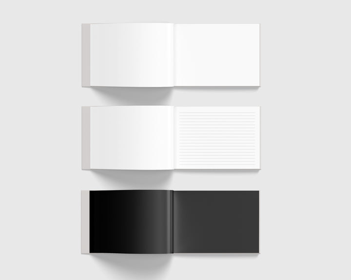 Monogram Guest Book - The Modern Initials Collection