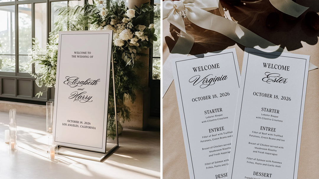 Mulholland - Vintage LA Style with glamorous calligraphy