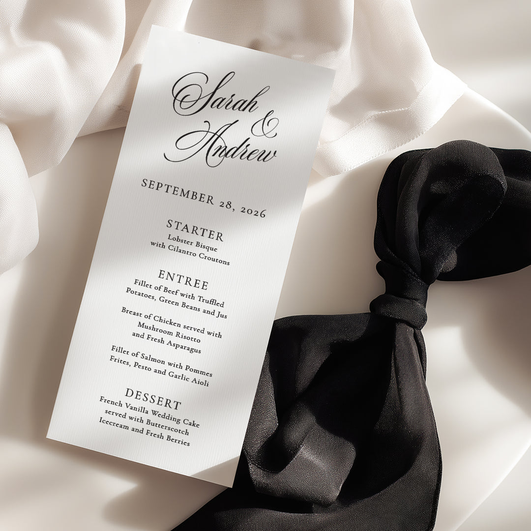 Besotted Menu