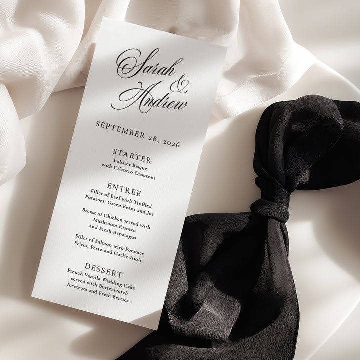 Besotted Menu