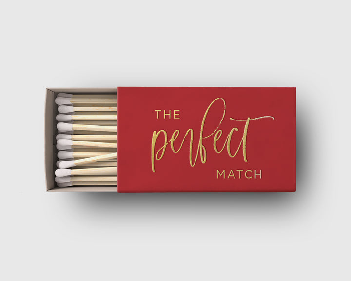 The Pefect Match Matchbox Favor