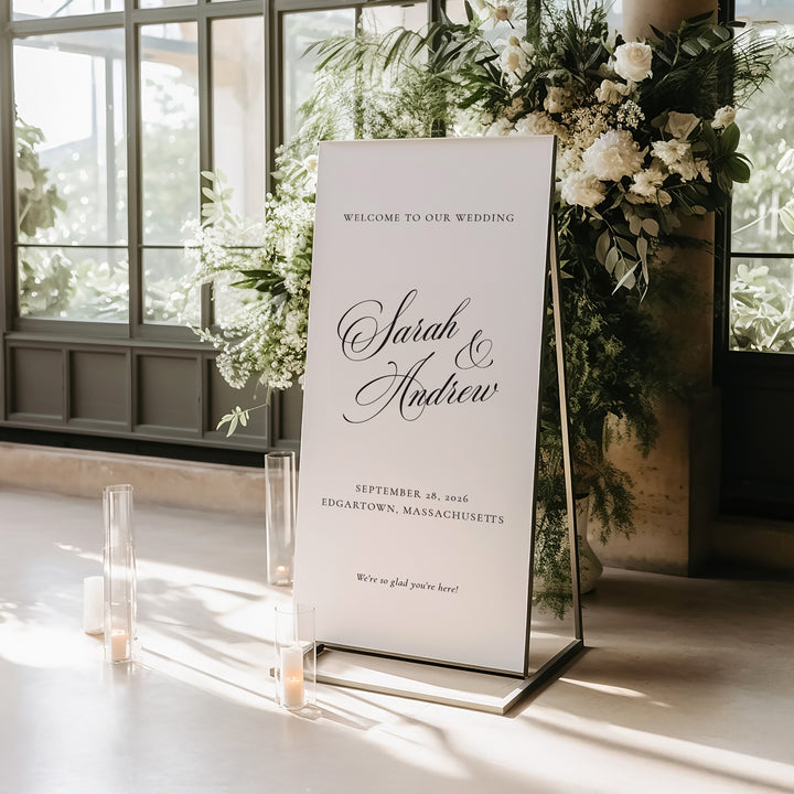 Besotted Welcome Sign