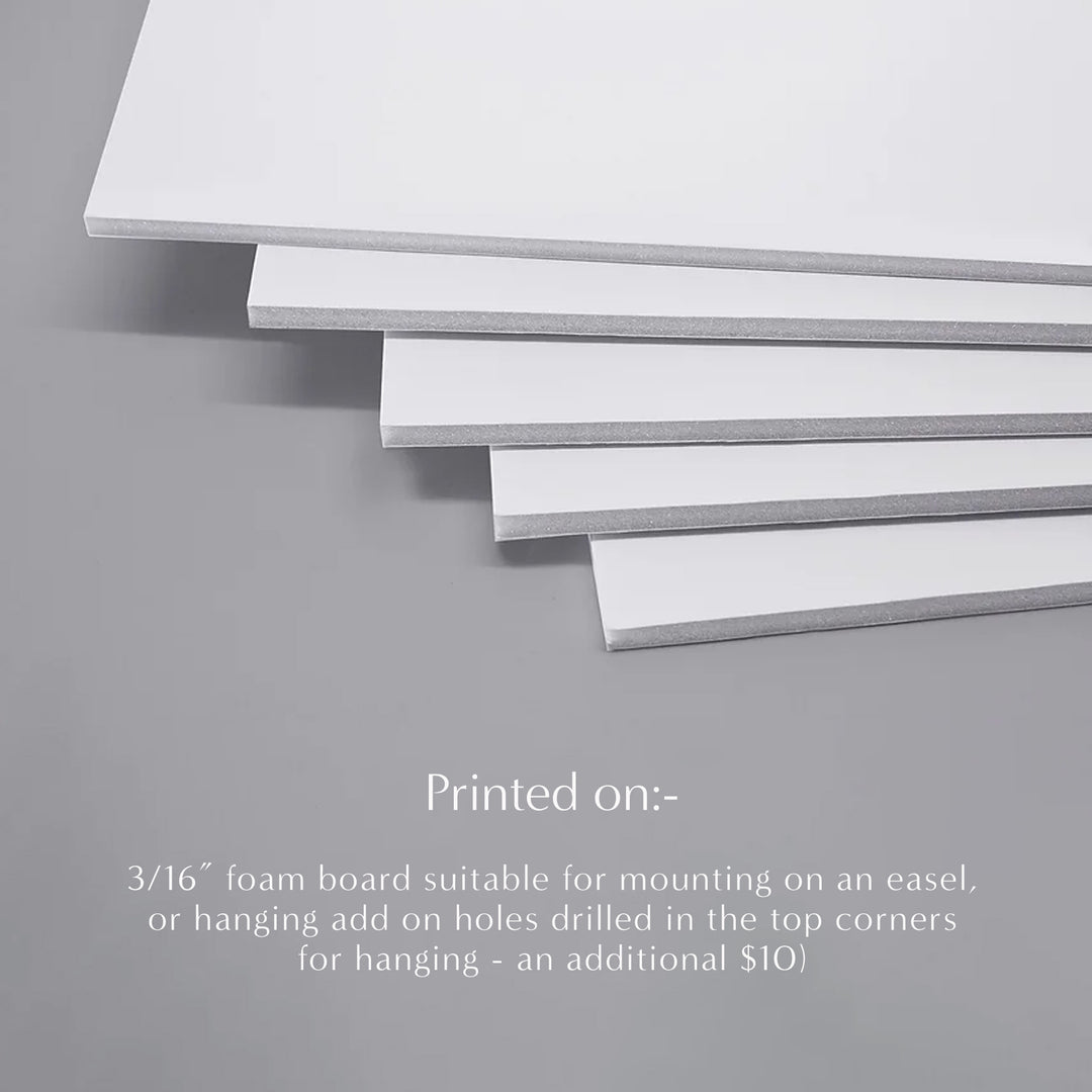 Classic Minimalist Seating Chart