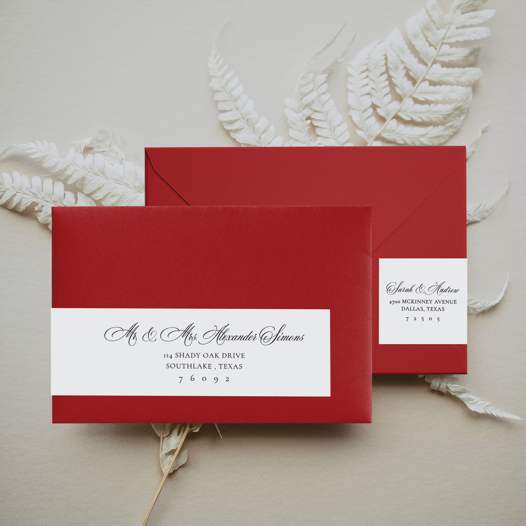 Besotted Wrap Around Labels