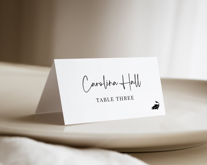 Modern Initials Collection Place Cards